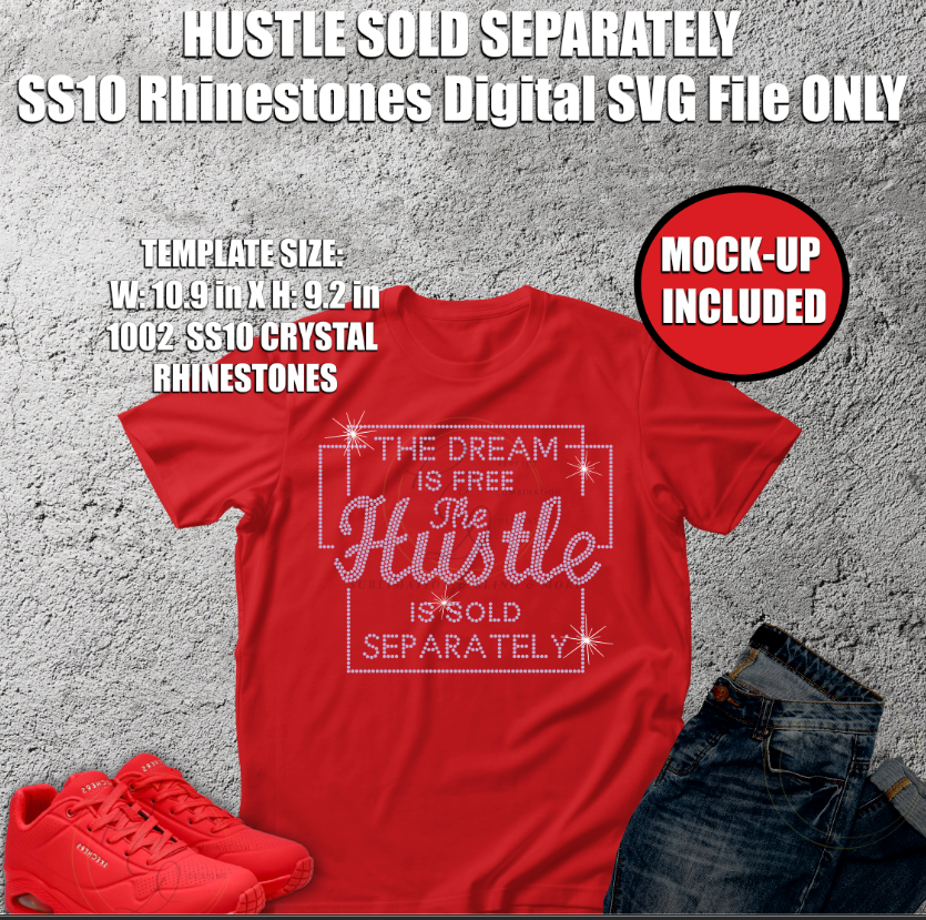The Dream Is Free The Hustle Is Sold Separately - Zipper Pouch - Southern  Fried Design Barn